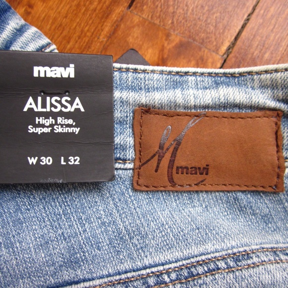 Mavi - Alissa - High Rise, Super Skinny Jeans - Picture 6 of 8